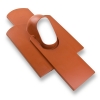 Átvezető alapcserepek 100 mm-es és 125 mm-es átvezetéshez